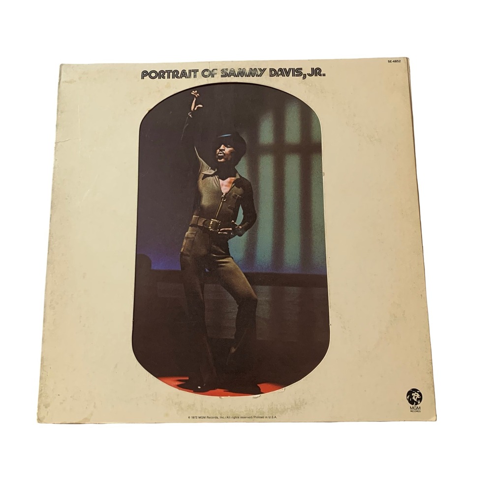 Sammy Davis Jr Portrait of Sammy Davis Jr 1972 MGM Records Vinyl LP SE-4852